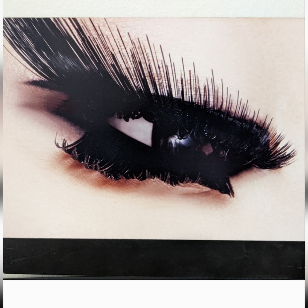 Club Clio Long Eyelash Wall Art Panel Vanity Decoration cyberpunk Japan classy
